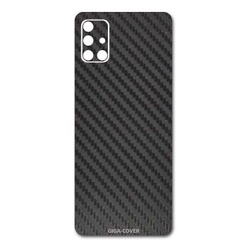 برچسب پوششی گیگا کاور مدل B-carbon fiber مناسب برای گوشی موبایل سامسونگ galaxy A51