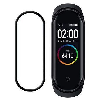 مچ بند هوشمند شیائومی مدل Mi Band 4 Global version به همراه محافظ صفحه نمایش