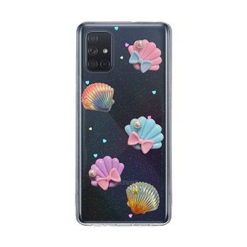 کاور دکین مدل Fanzy طرح صدف مناسب برای گوشی موبایل سامسونگ Galaxy A51